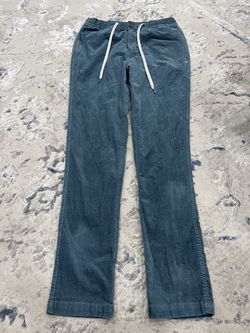 Vuori Optimist Men's Corduroy Pants Green Gray Sz S