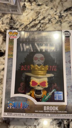 Funko One piece Brook wanted poster #2220