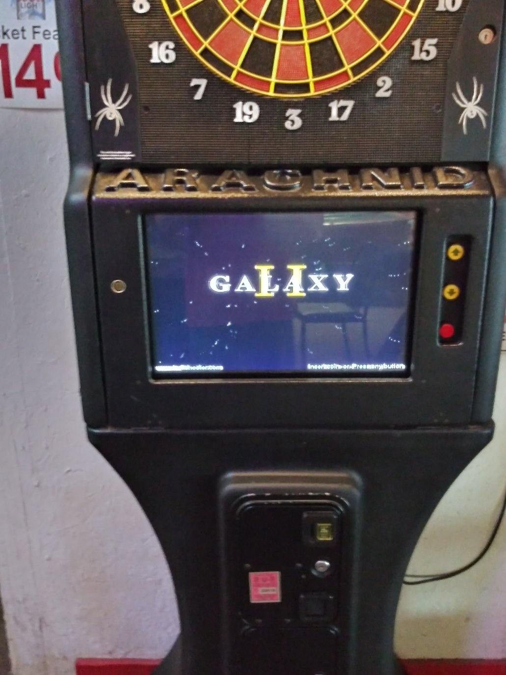 Galaxy 2 coin operated dart board for Sale in Channelview, TX OfferUp