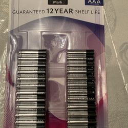 BATTERIES  MEMBERS MARK AAA