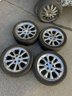 Chrysler 300m R17 chrome rims wheels