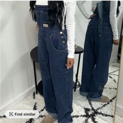 New Blue Denim Overalls