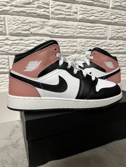 Semi New Nike Air 1 Jordans Mid GS 5.5Y Or Women’s Size 8