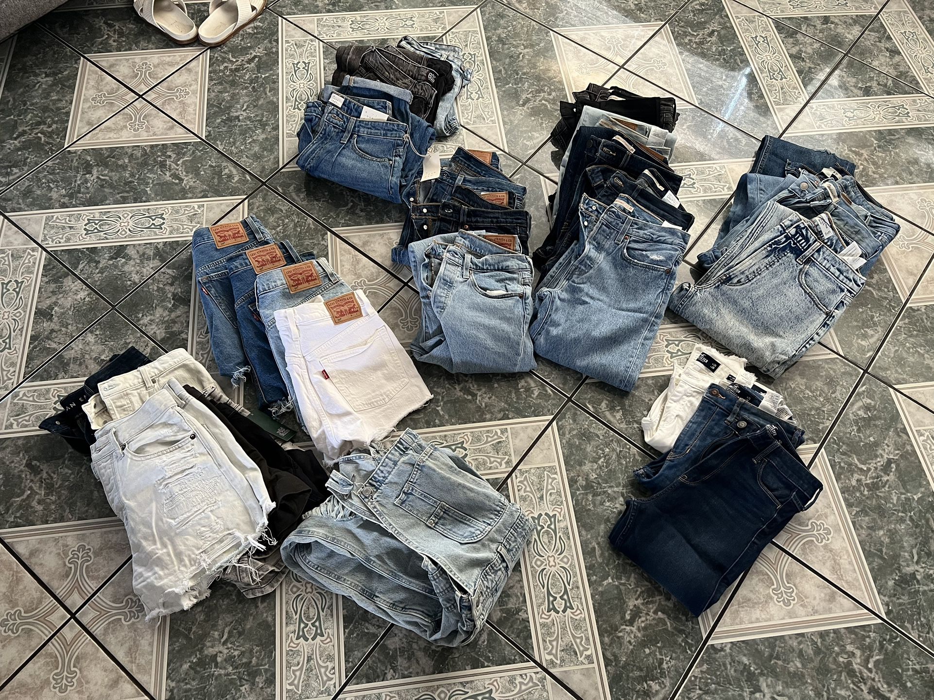 JEANS AND SHORTS