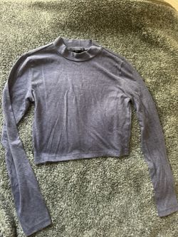 Forever 21 Long Sleeve Crop Top 