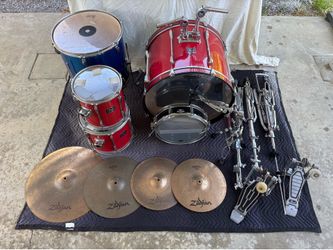 Pearl Export & Zildjian Cymbals - 5pcs Setup