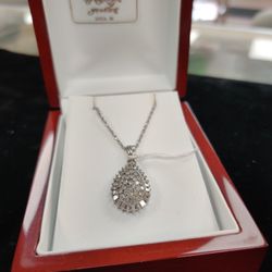 1.00 Ctw Diamond 💎 Pendent / Slide