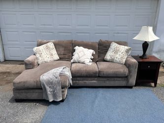 Delivery gray L shaped sectional sofa