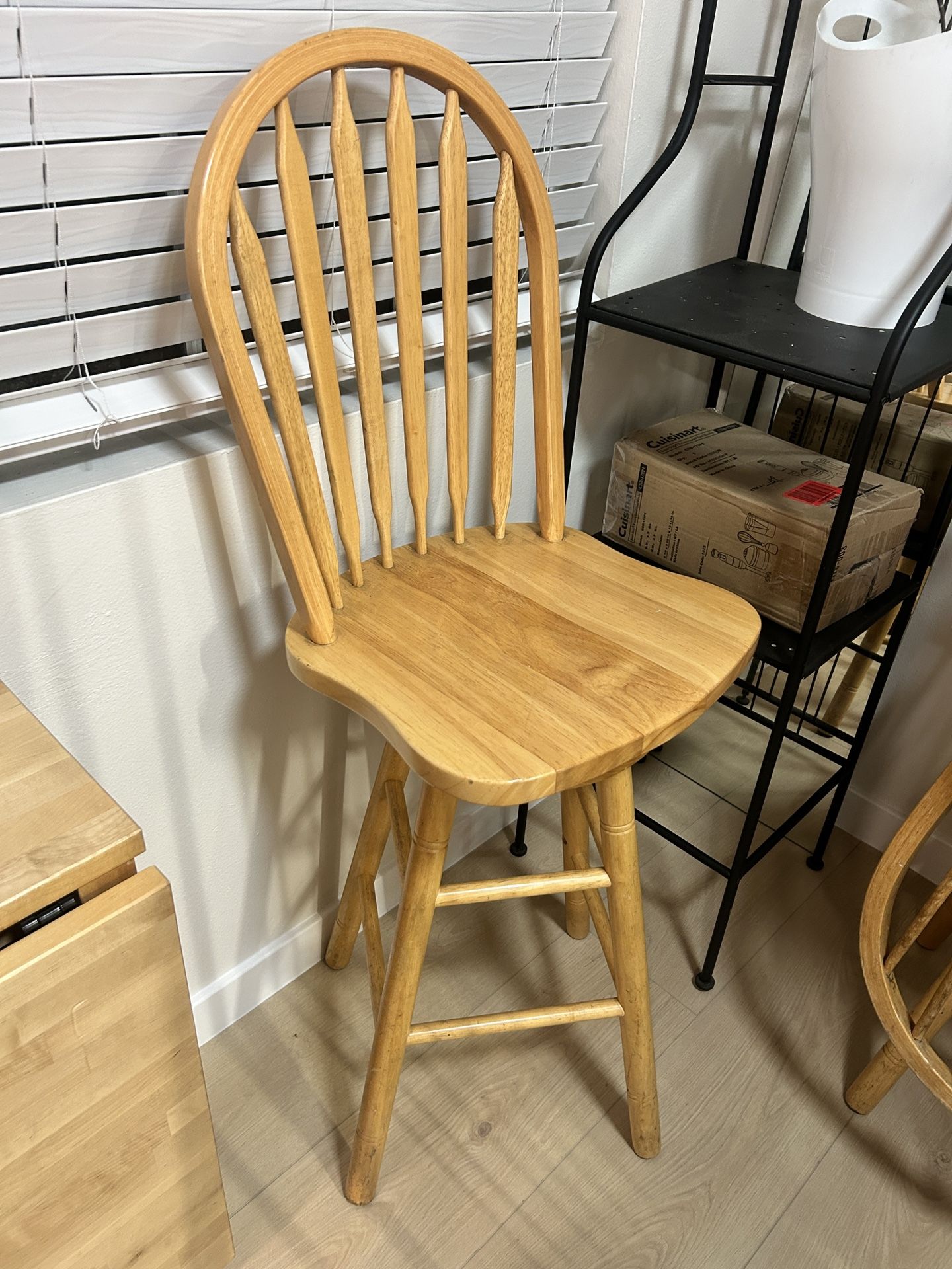 Two Matching Rotating Bar Stools (29’’ From Ground)