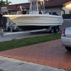 1990 SEA RAY 24’ LAGUNA CC, TWIN MERCURY ENGINES