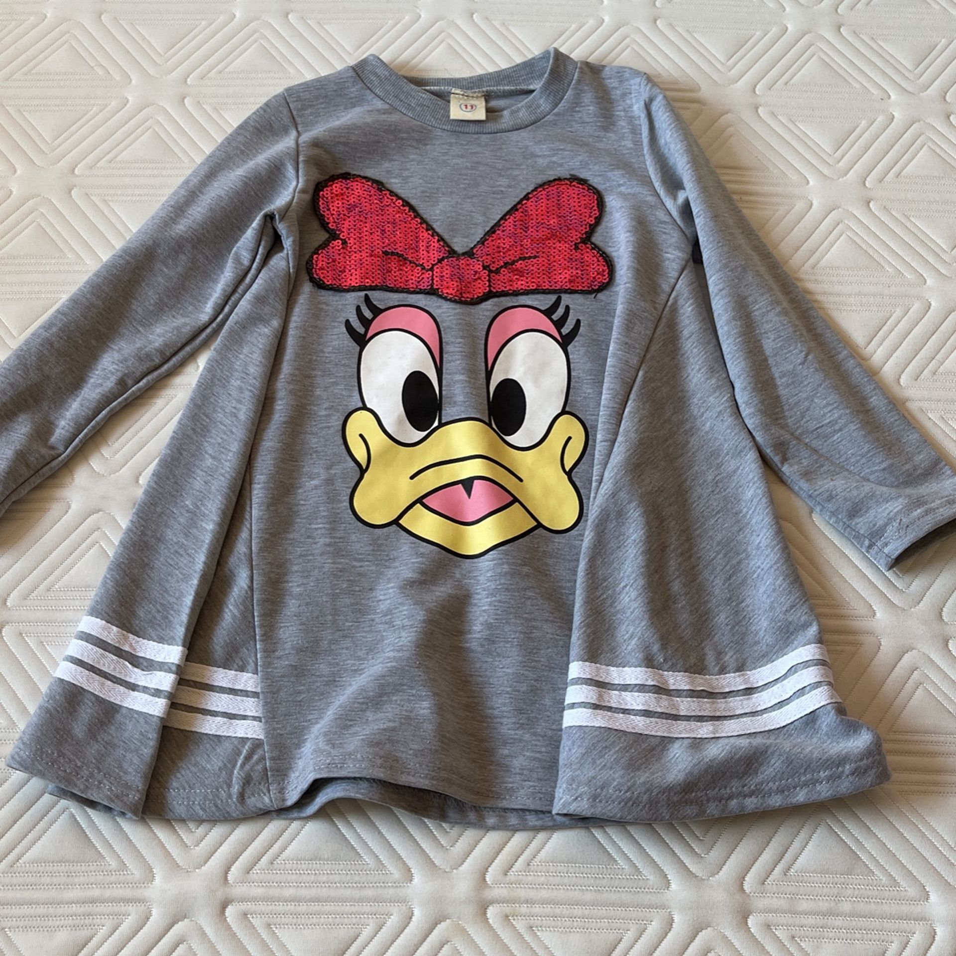 Daisy Duck dress Or tunic Size 4-5