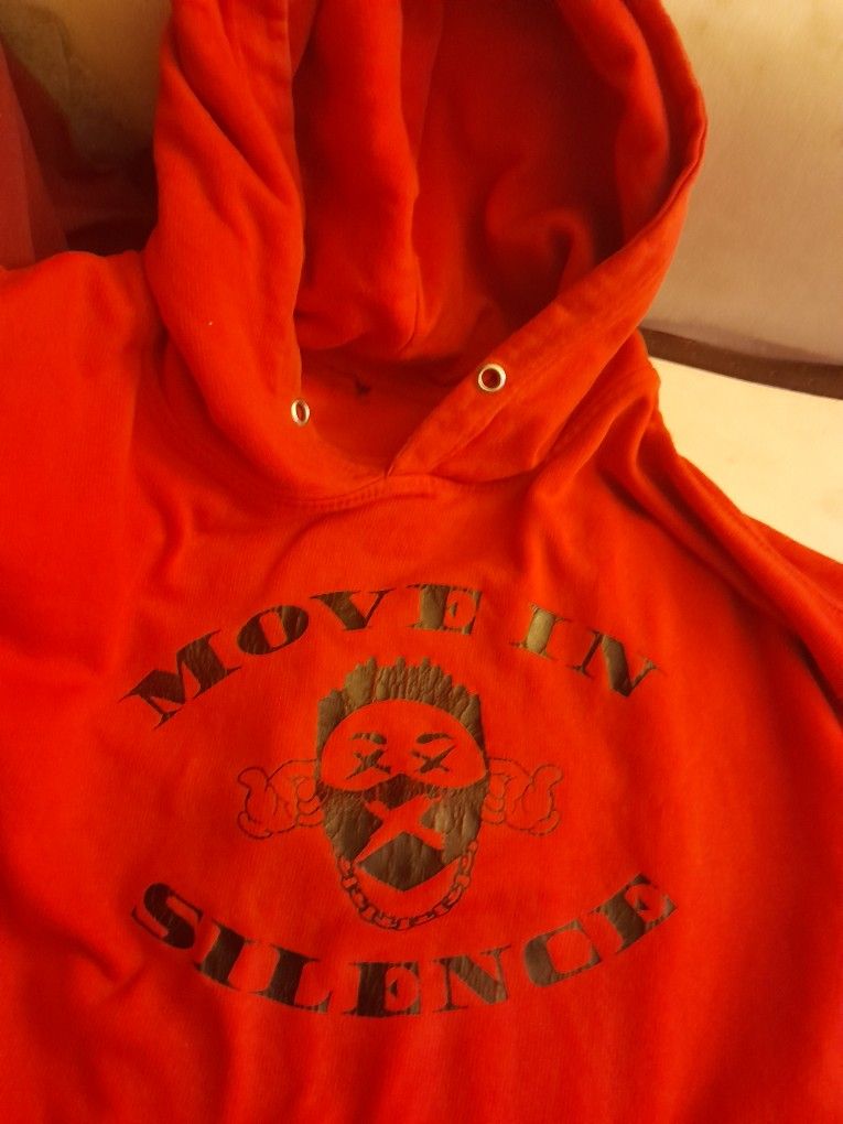 XXL Move In Silence Red Sweatshirt