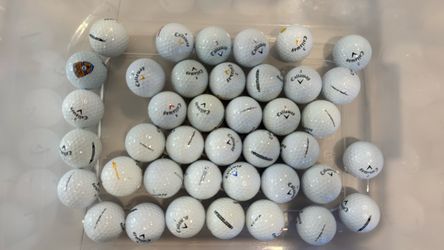 40 CALLAWAY MIX GOLF BALLS