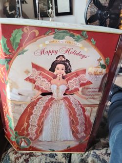 Christmas doll rare .and old mint condition.