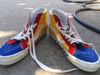 Ronald McDonald Vans High Tops