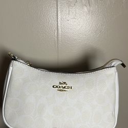White Coach Bag New 