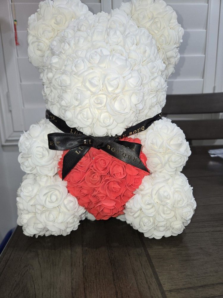 White Flower Bear