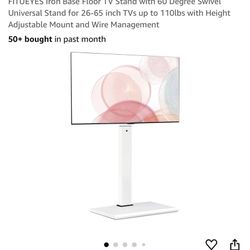 Fitueyes Tv Stand With Mount