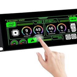 DeskPi 7.84-inch Touch Screen 1280X400 TFT LCD Display 