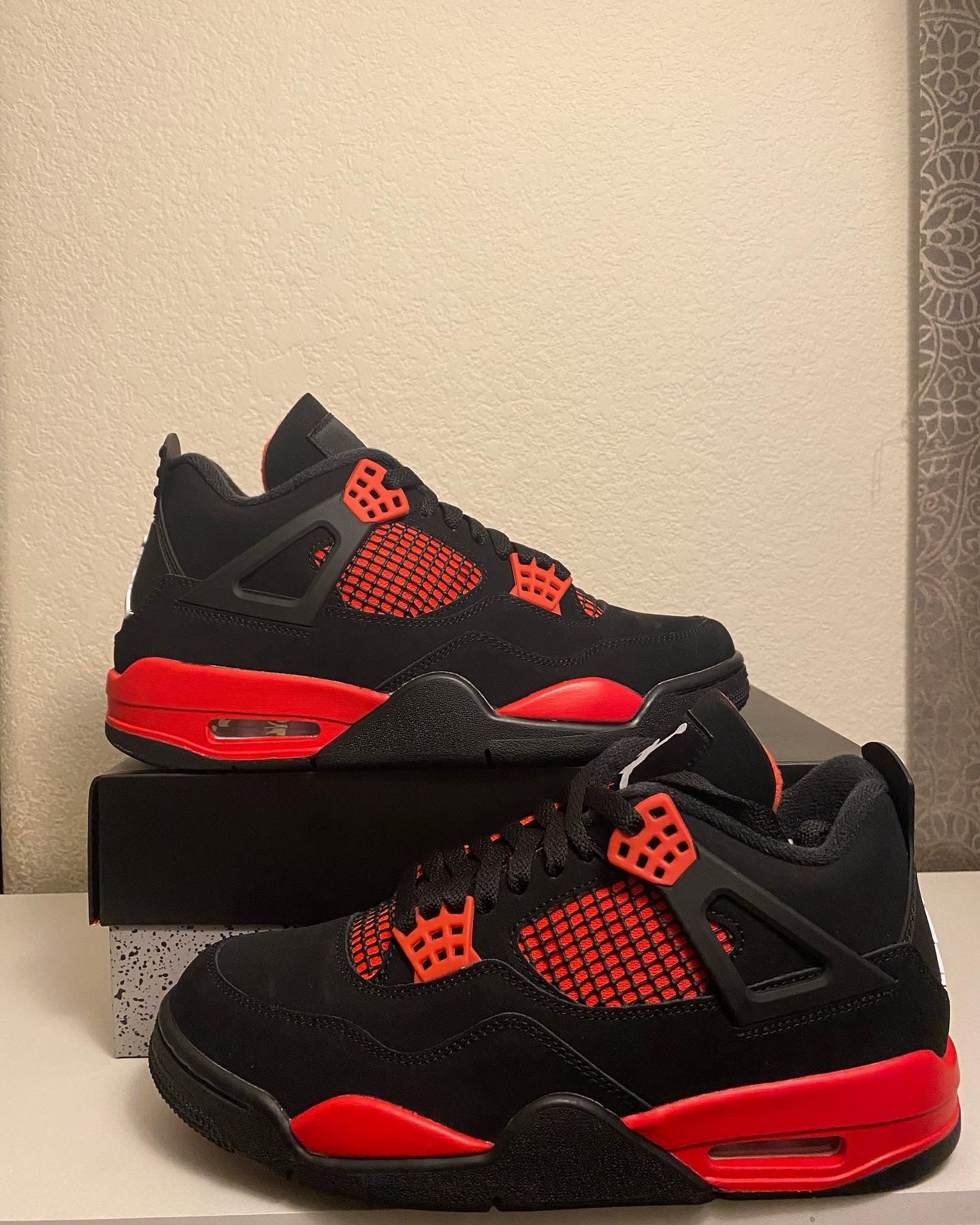 Unisex L V Supreme x Jordan 4 Retro Red for Sale in Portland, OR - OfferUp