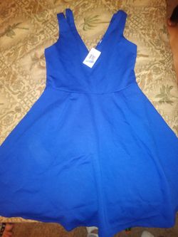 Royal blue Dress