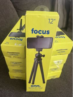 New onn 12” Fexible Mini-Tripod/ Hablo Español
