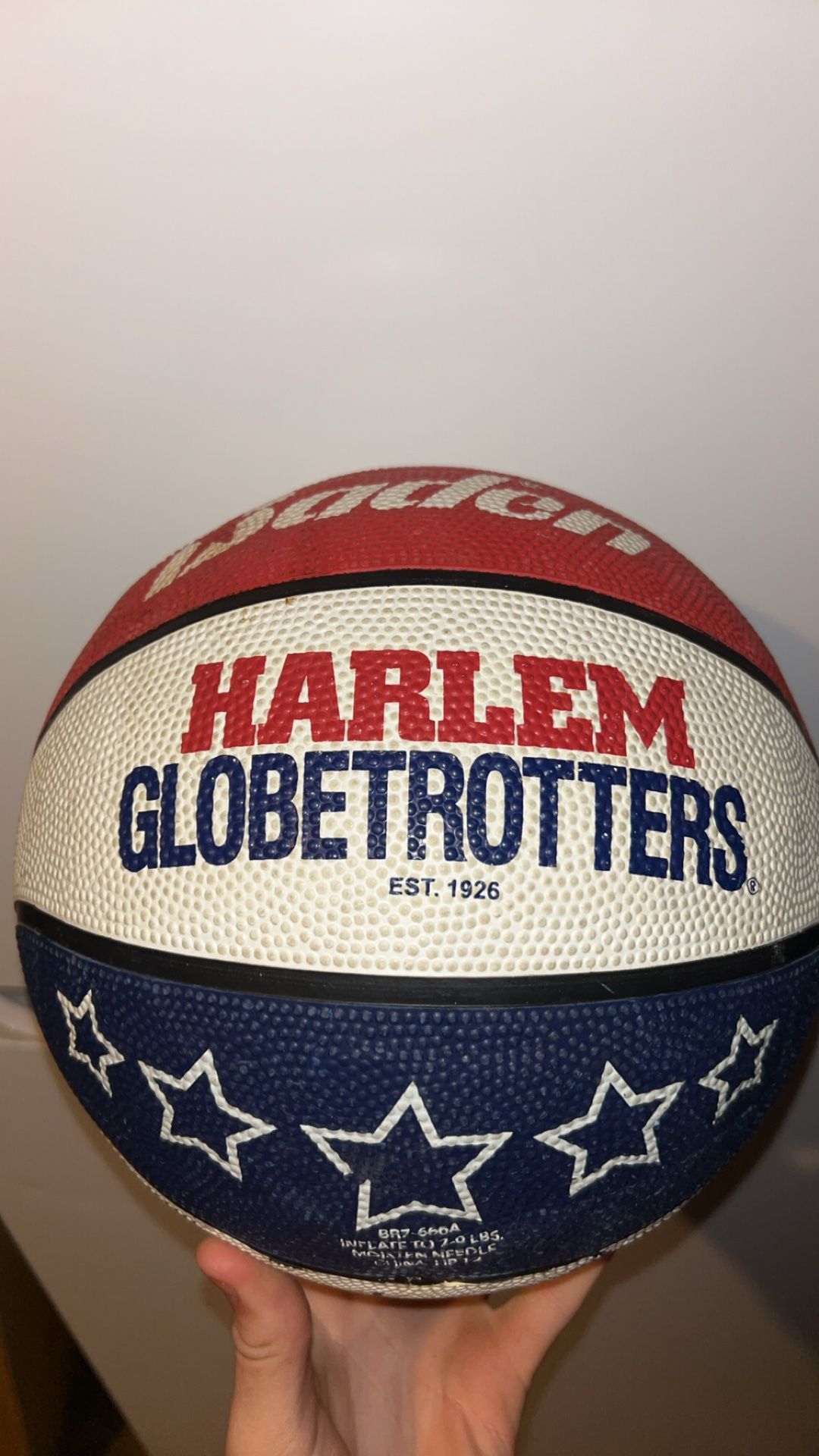Signed Harlem Globetrotter Ball 