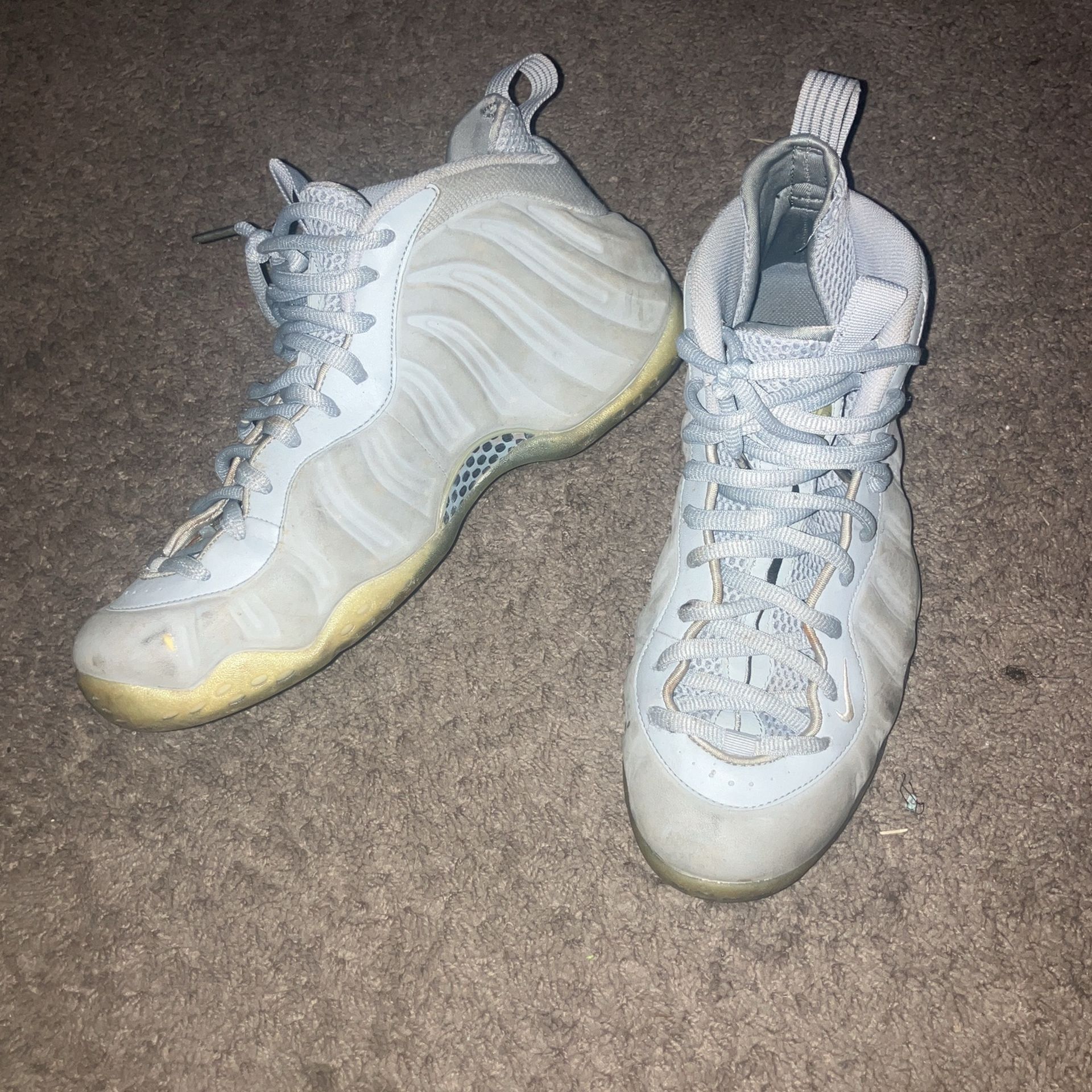Nike foam posits GRAY Size :10
