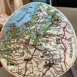 Vintage Norway Collector Plate