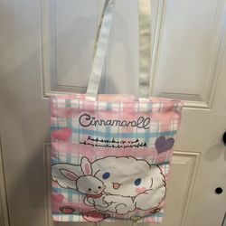 Sanrio Cinnamoroll Canvas Tote Bag