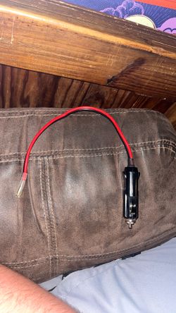 12V male cigarette lighter plug