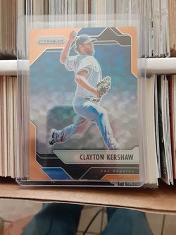 Panini prizm Kershaw # card