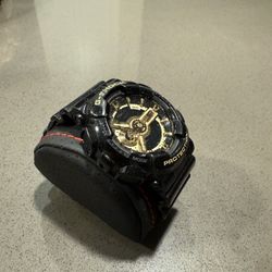 G-Shock Men’s Analog-Digital Watch – Black Resin (GA110GB-1A)