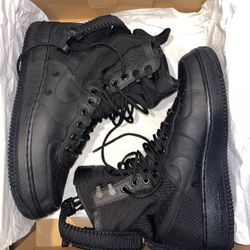 Nike SF-AF1 High Triple Black – Size 10 – New
