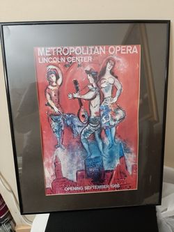 Metropolitan Opera Lincoln Center 1966 print