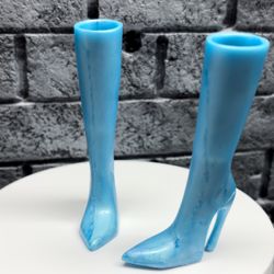 Bratz Girlz Really Rock Long boots COLOR metallic electric blue