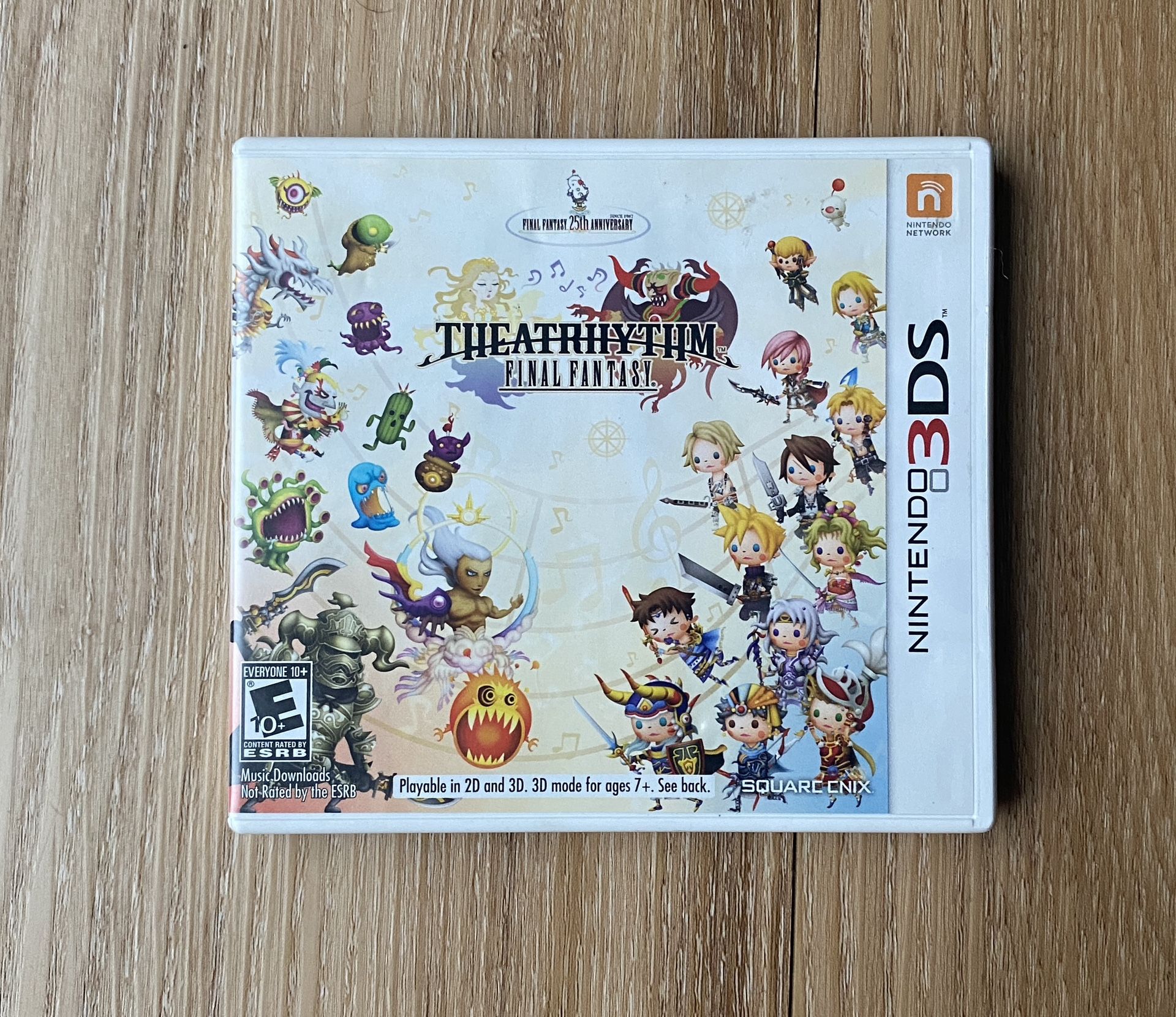 Nintendo 3DS final fantasy THEATRHYTHM tested and working !
