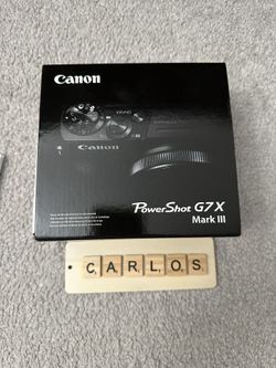 Canon G7X Mark III - Black