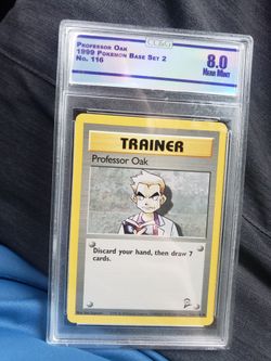 Graded Base Set 2 Pokemon Trainer Card
