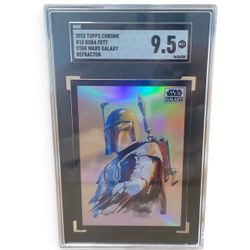 2022 Topps Chrome #10 Boba Fett Star Wars Galaxy
