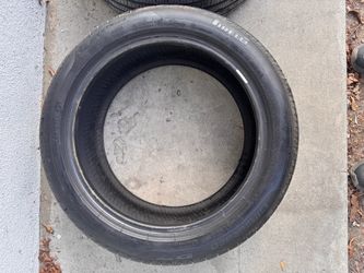 Set of Pirelli Cinturato P7 run flat tires 245/45r18