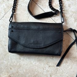 Aimee Kestenberg black Delaney crossbody leather bag