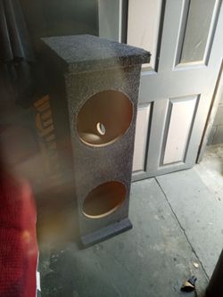 12" Subwoofer Box Sealed  for Truck /Suv 43"x14"x"14"