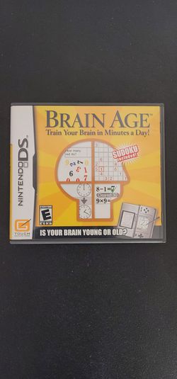 Brain Age Nintendo DS Game