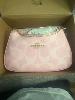 Coach Pink Signature purse