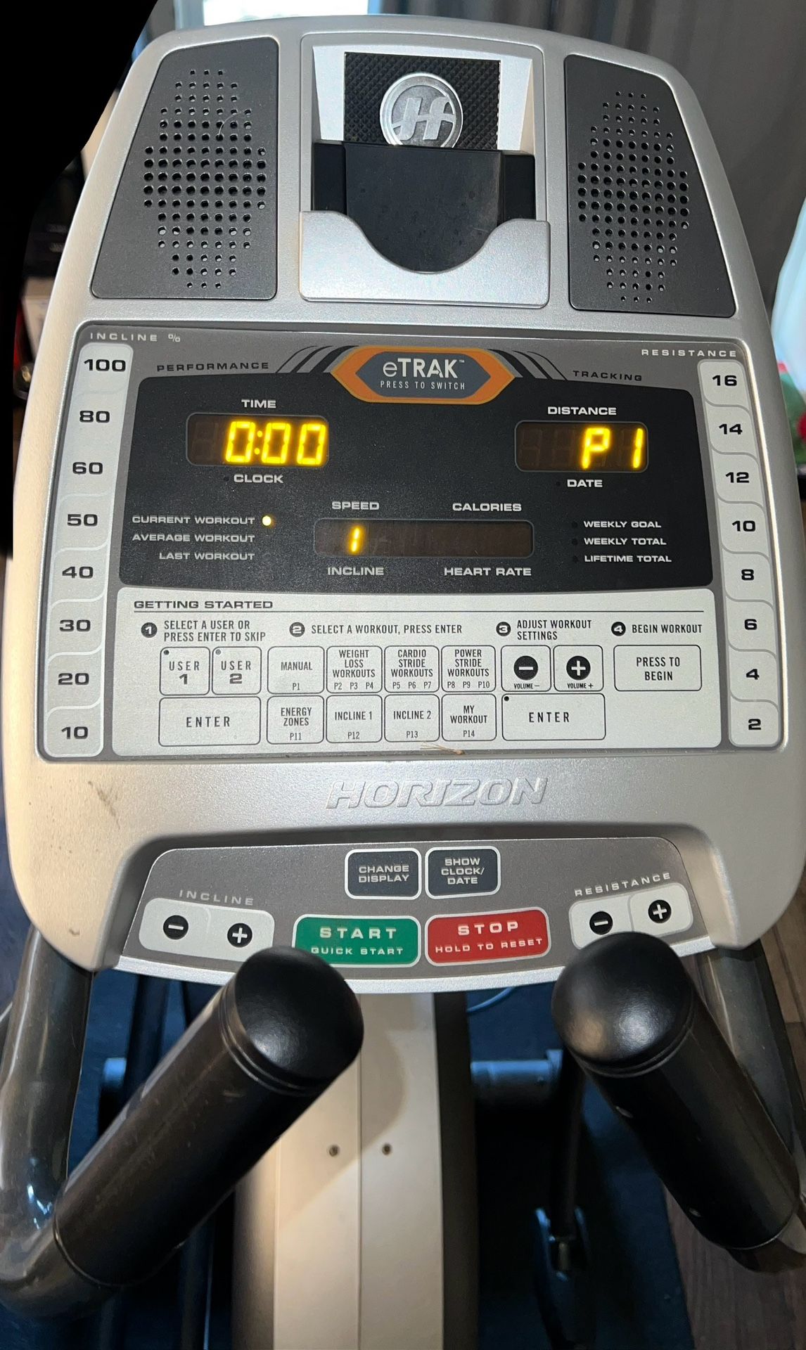 Incline Elliptical