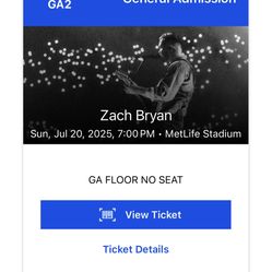 ZLB TICKETS JULY 20