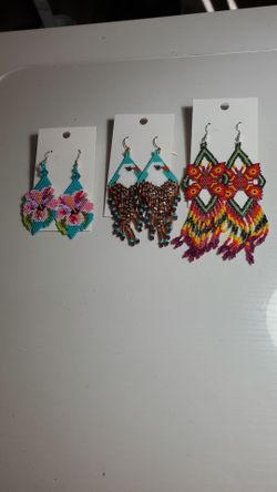 Beaded earrings