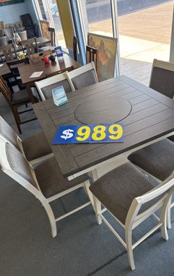 9pc Height Dining Set
