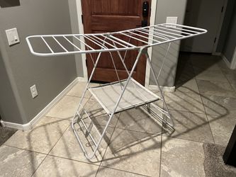 White Drying Rack For Clothes